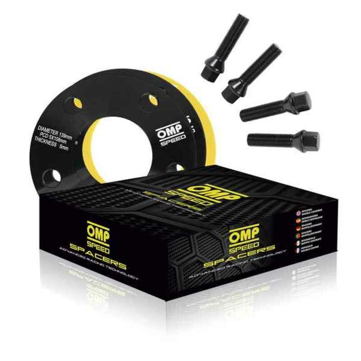 Бөлгіштер жиынтығы OMP 5x108 58,1 M12 x 1,25 + M14 x 1,5 20 mm