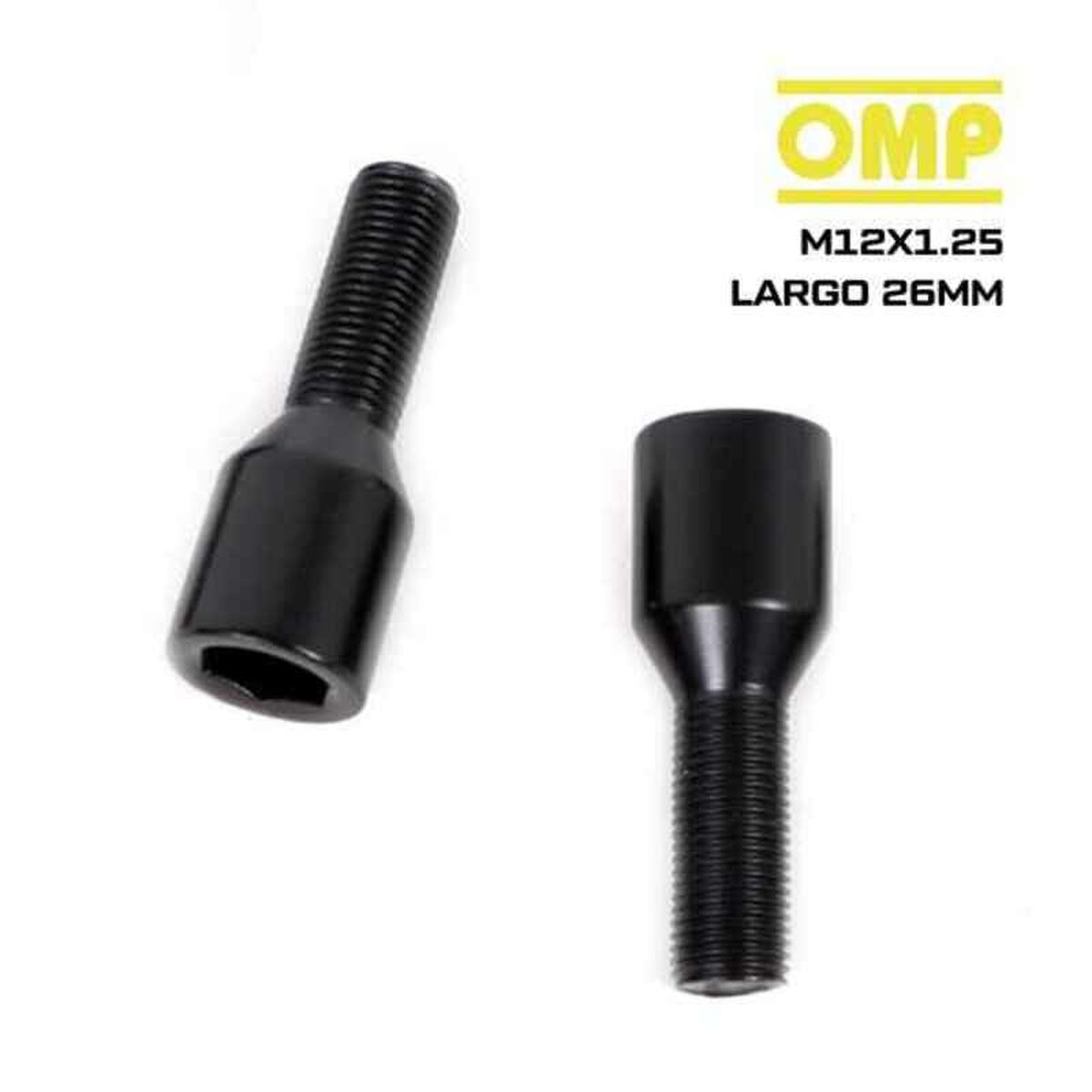 Screw set OMP OMPS09621201 M12 x 1.25 Black-3