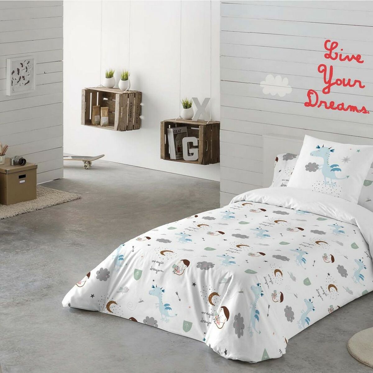 Haciendo el Indio Magic Dragon雙面105張床（180 x 220 cm）-3