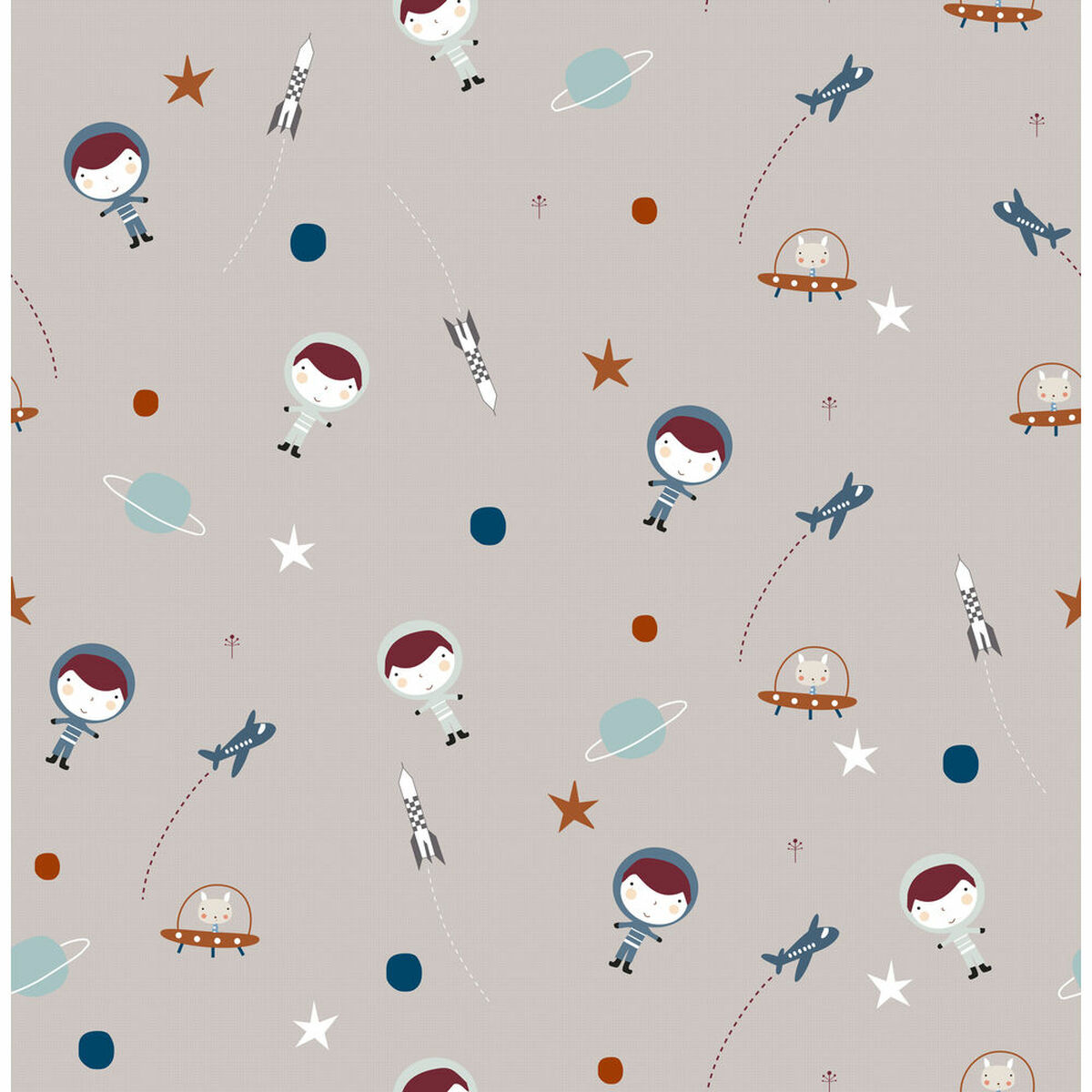 Комплект постельного белья на молнии с одеялом Haciendo el Indio Planet (105 кровать) (105 x 190 cm)-2