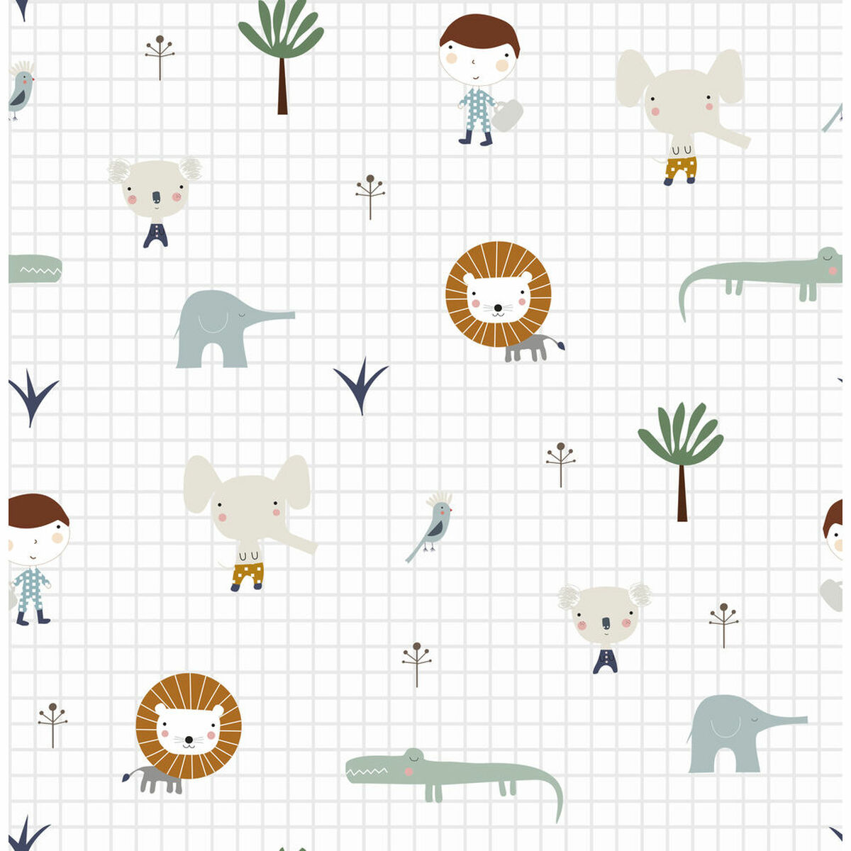 Haciendo el Indio Jungle Zip Bedding Set (90 x 190 cm) (90 Bed)-2