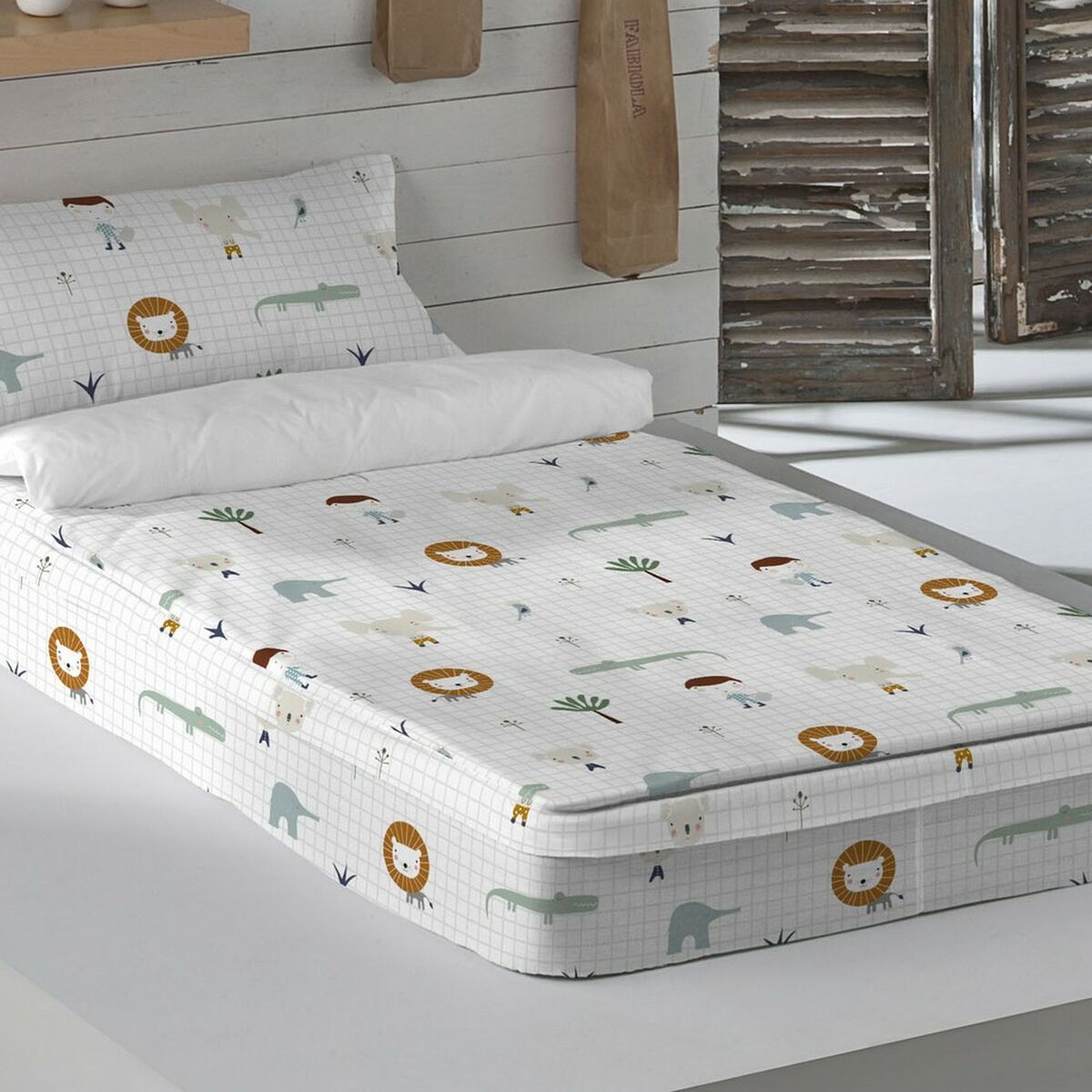 Haciendo el Indio Jungle Zip Bedding Set (90 x 190 cm) (90 Bed)-3