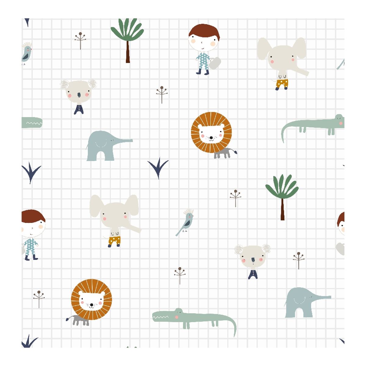 Мешок Nordic без наполнения Haciendo el Indio Jungle (90 x 190 cm) (90 кровать)-2