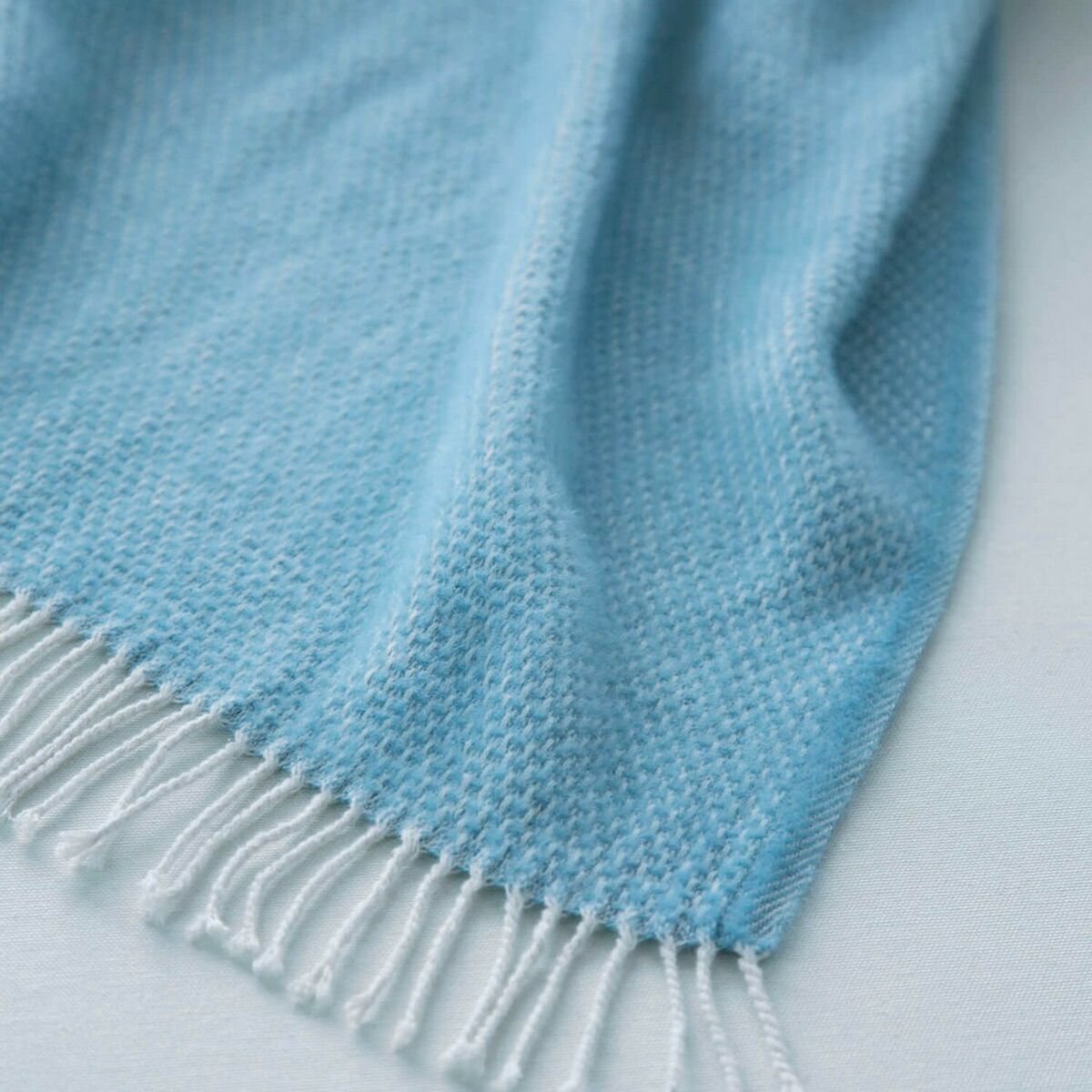 پتو طبیعی آبی (130 x 170 سانتی متر)-2