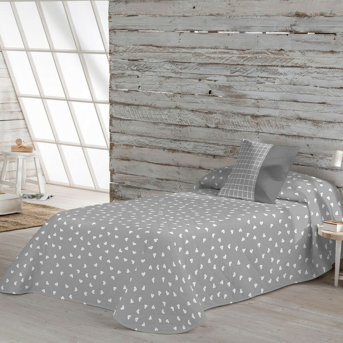 Bed cover Popcorn Love Dots 270 x 260 cm-2