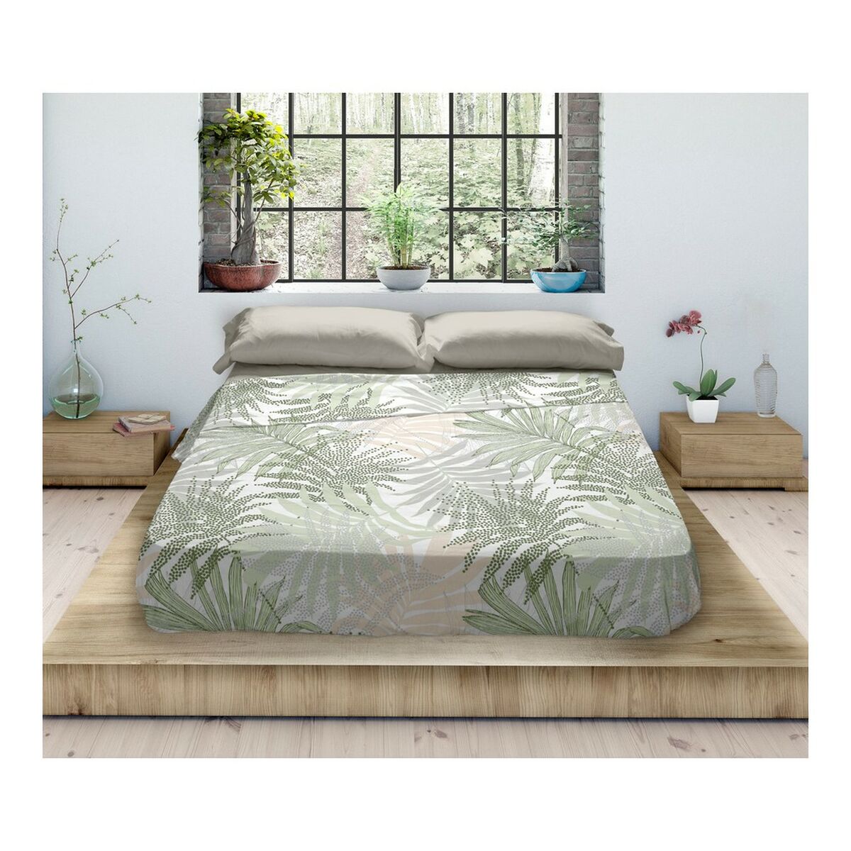 Popcorn Nella 160 x 270 cm tabletop sheet (80/90 bed)-3