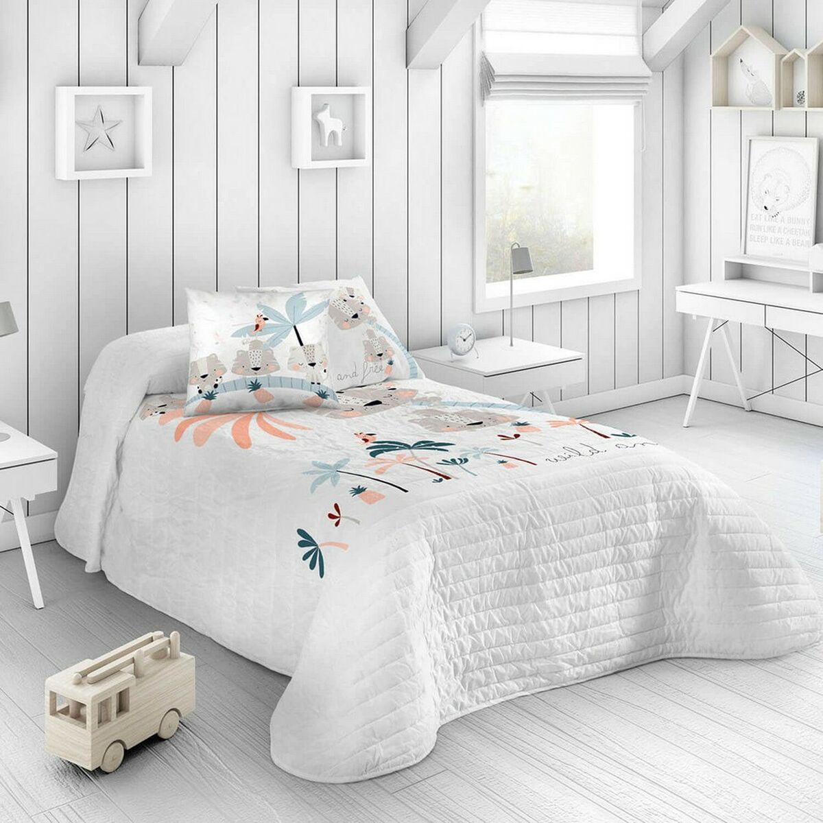 Revestimento de cama Cool Kids Wild And Free 200 x 260 cm-3
