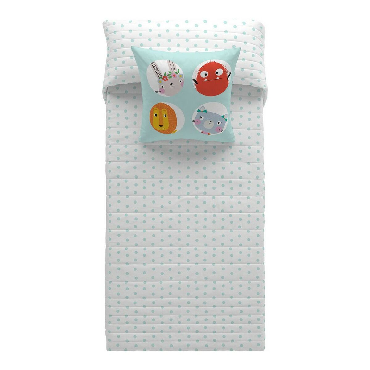 Постельное покрывало Lemon Ribbon Points 200 x 260 cm-6