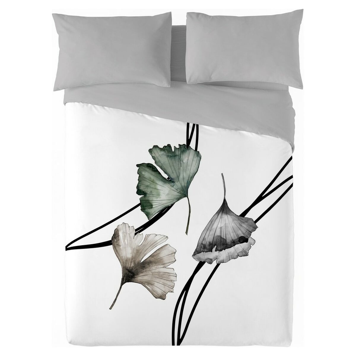 Naturals 265147 135/140 Bed Duvet Cover (220 x 220 cm)-3