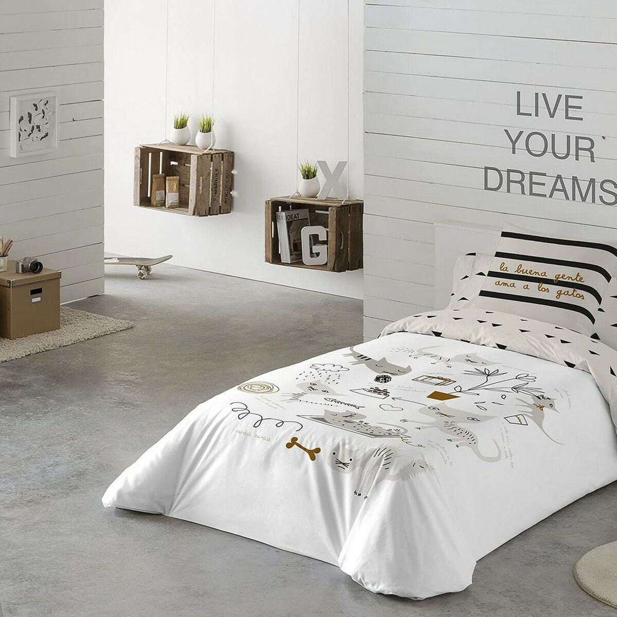 Panzup Cats 150/160 karavot (240 x 220 sm)-4