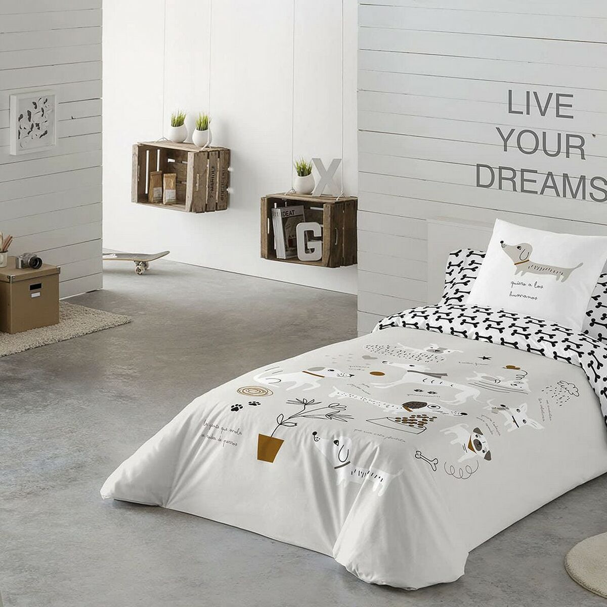 Panzup Dogs 150/160床（240 x 220 cm）-6