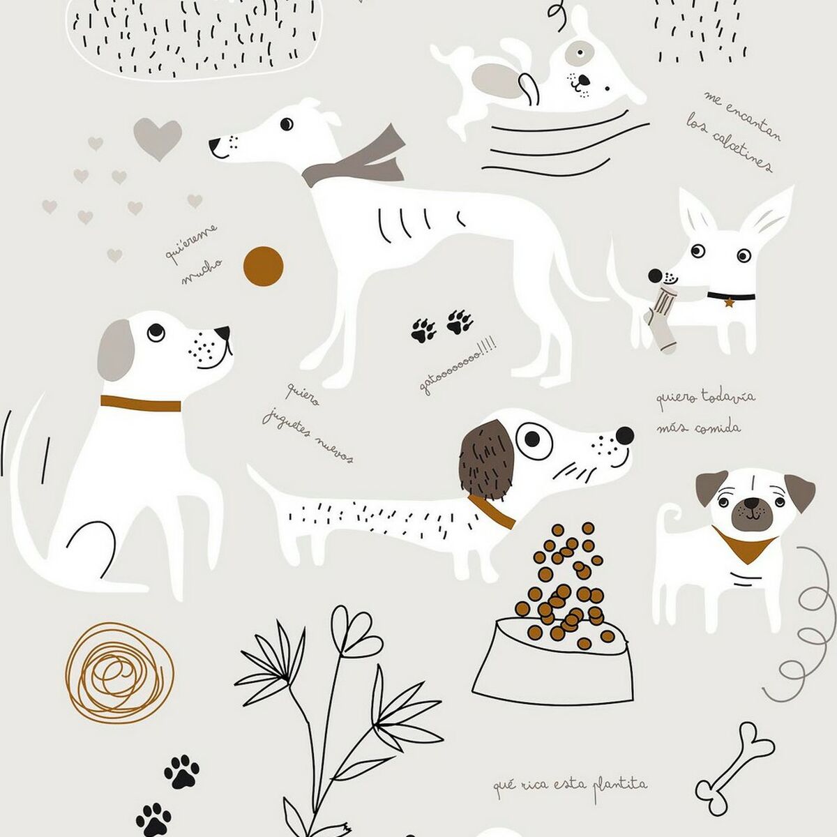 Постельное покрывало Panzup Dogs 2 240 x 260 cm-3
