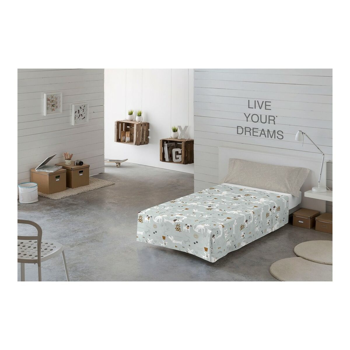 Table top sheet Panzup Dog 3 230 x 270 cm-2