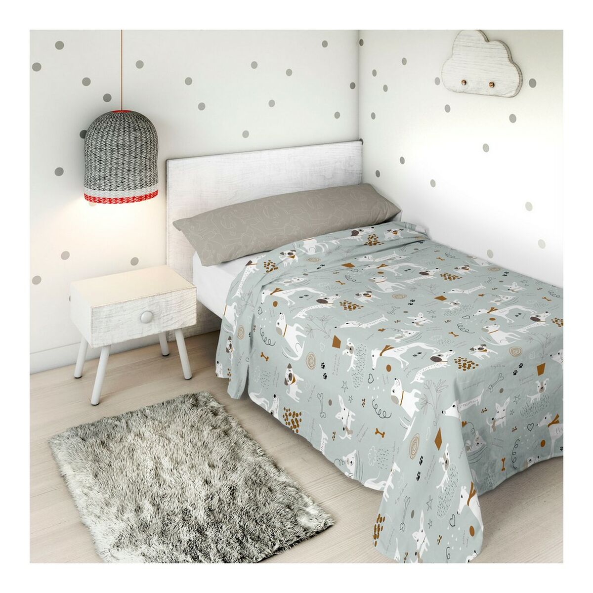 Table top sheet Panzup Dog 3 230 x 270 cm-3