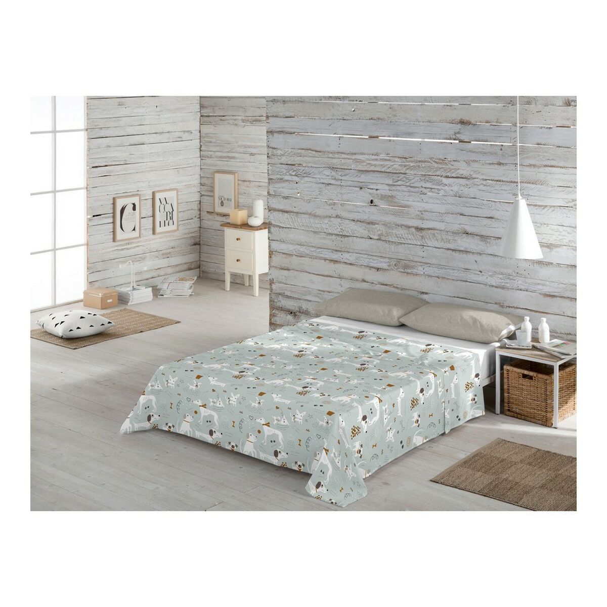 Table top sheet Panzup Dog 3 230 x 270 cm-5
