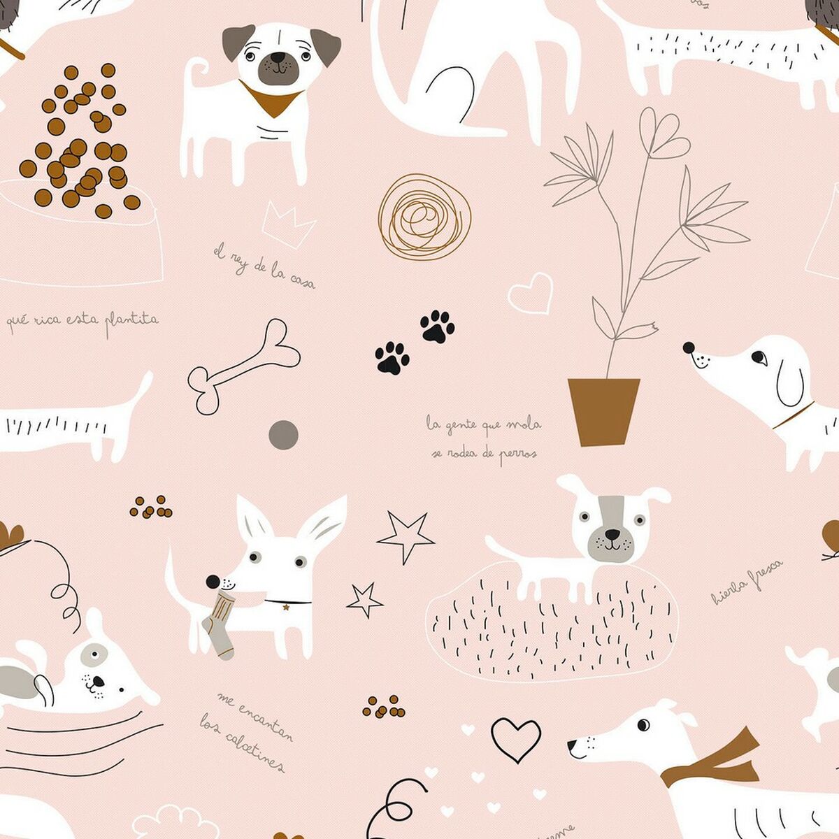 Постельное покрывало Panzup Dogs 4 250 x 260 cm-2