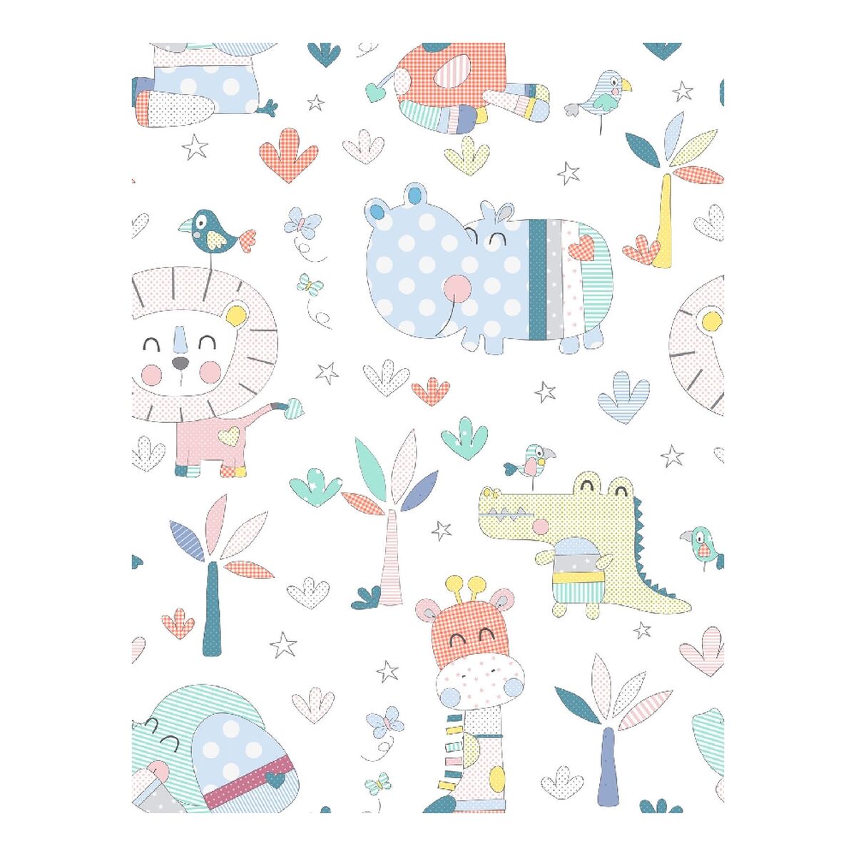 Мешок Nordic без наполнения Cool Kids Jungle (105 кровать) (105 x 190/200 cm)-3