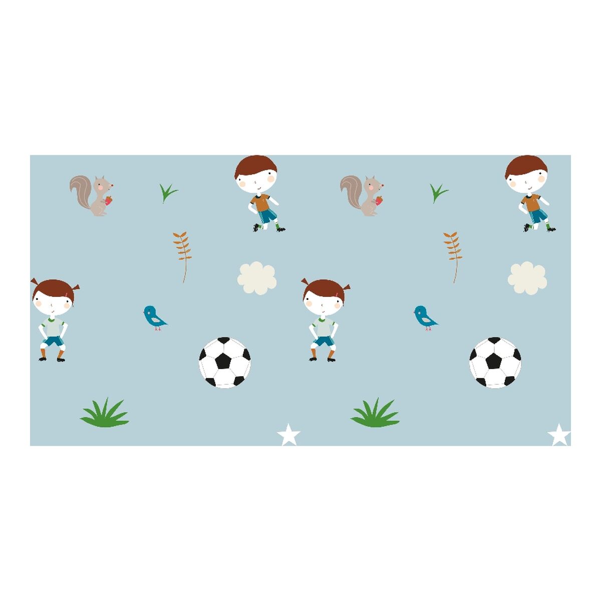Комплект постельного белья на молнии с одеялом Haciendo el Indio Football (105 кровать) (105 x 190/200 cm)-2