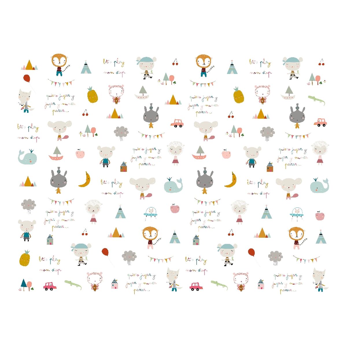 Nordic unfilled bag Haciendo el Indio Play (90 bed) (90 x 190/200 cm)-2