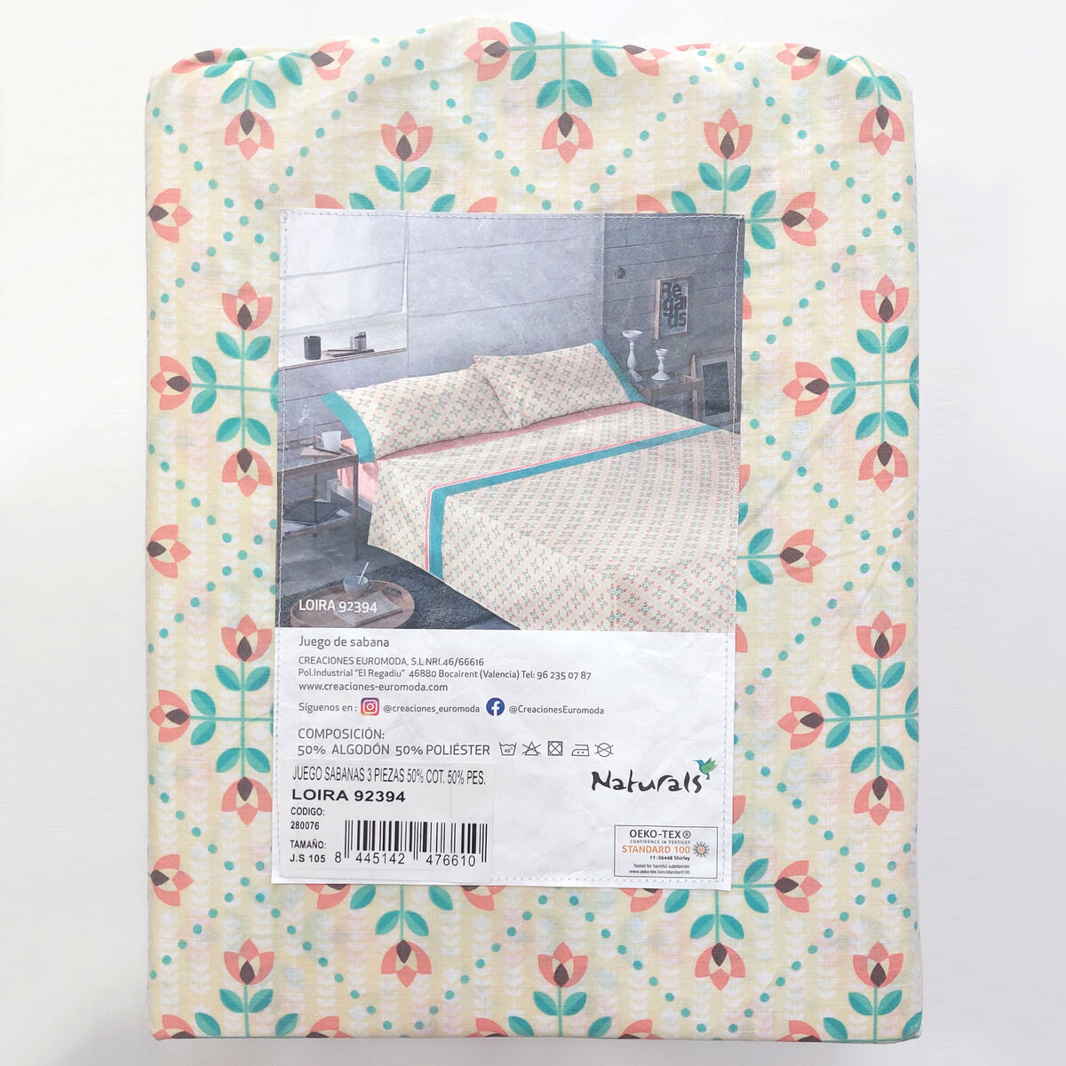 Nordic bag without filling Naturals LOIRA (180 bed)-2