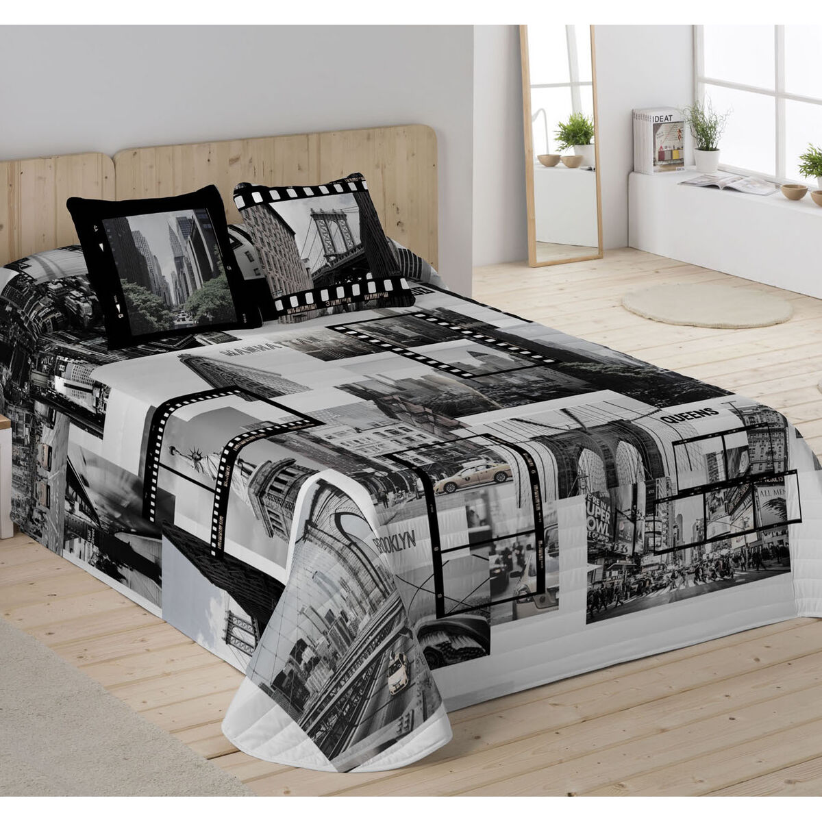 Bed cover Naturals DOWNTOWN 270 x 260 cm-2