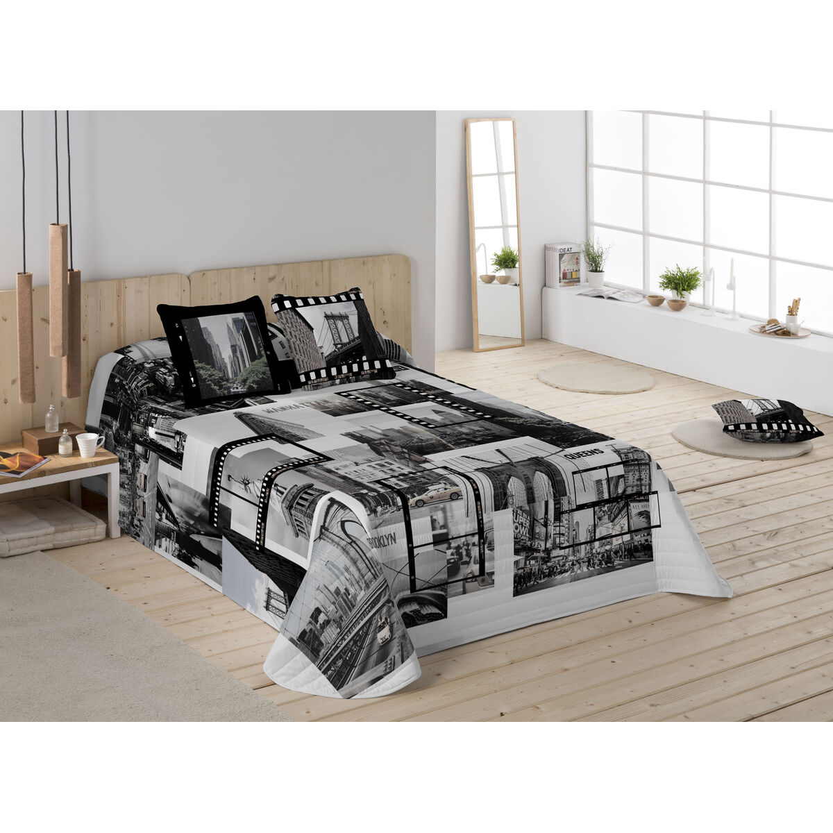 Bed cover Naturals DOWNTOWN 270 x 260 cm-3
