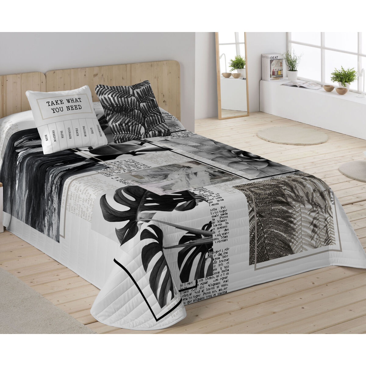 Постельное покрывало Naturals MONE 180 x 260 cm-3