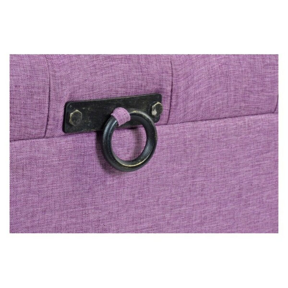 Банкетка DKD Home Decor 8424001565399 Разноцветный Фуксия Металл Деревянный MDF 120 x 42 x 53 cm-5