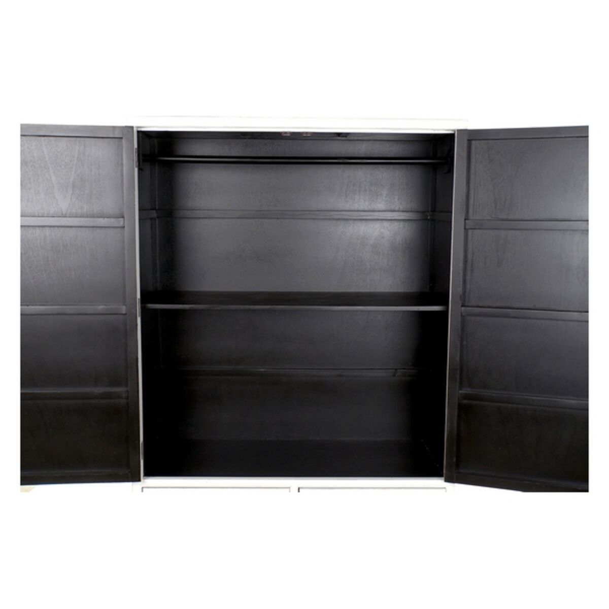 Шкаф DKD Home Decor Белый Позолоченный Металл Тополь 120 x 50 x 175 cm-6