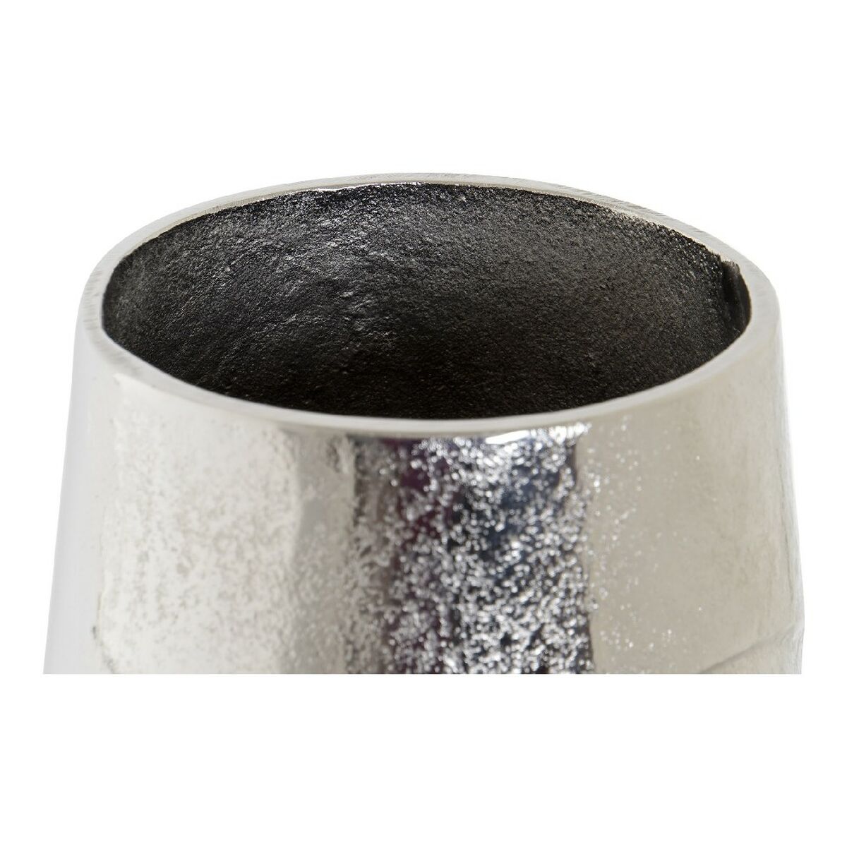 Jug DKD Home Decor Face Silver Aluminum Modern 16 x 16 x 28 cm-2