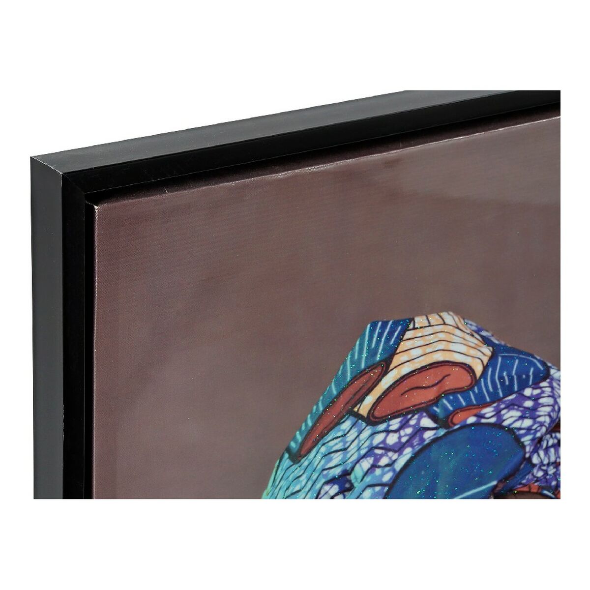 Картина DKD Home Decor African Art 65 x 3,5 x 90 cm Колониальный Африканка лаковый (2 штук)-4