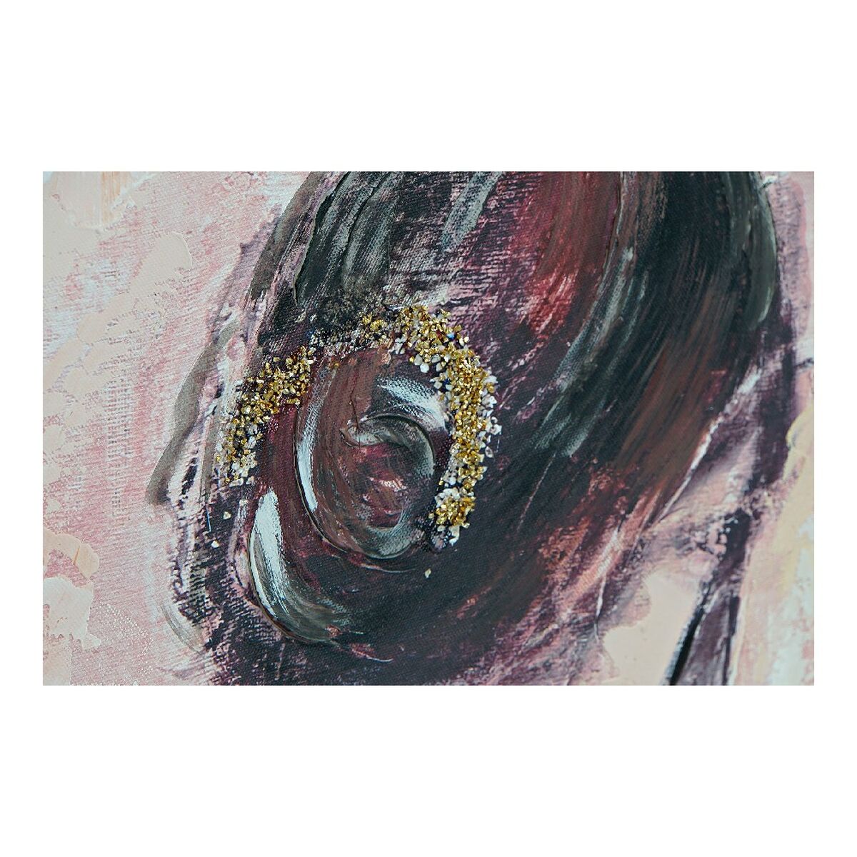 Картина DKD Home Decor Dancers 100 x 3,5 x 100 cm Балерина романтик (2 штук)-3