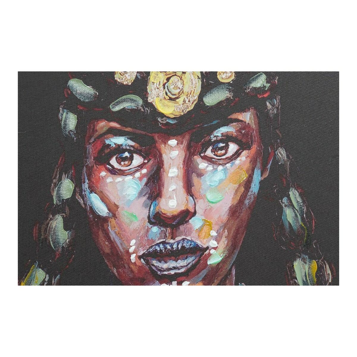 Картина DKD Home Decor 60 x 5 x 120 cm Колониальный Африканец (2 штук)-2