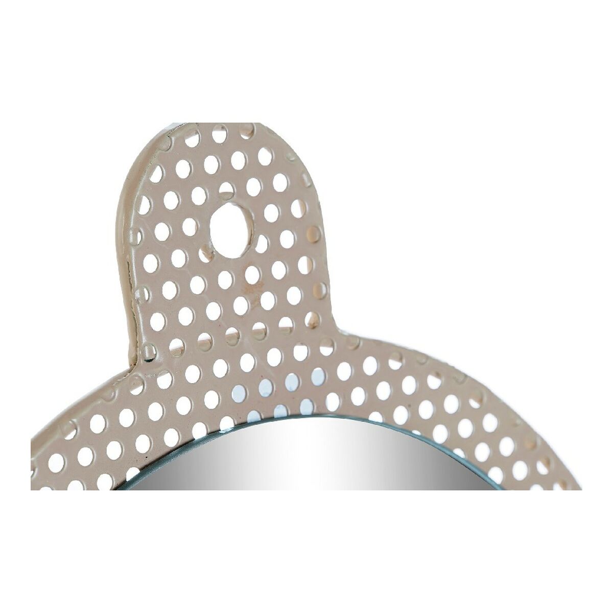 Настенное зеркало DKD Home Decor Белый Розовый Металл Стеклянный 22 x 1,5 x 40 cm (2 штук)-2