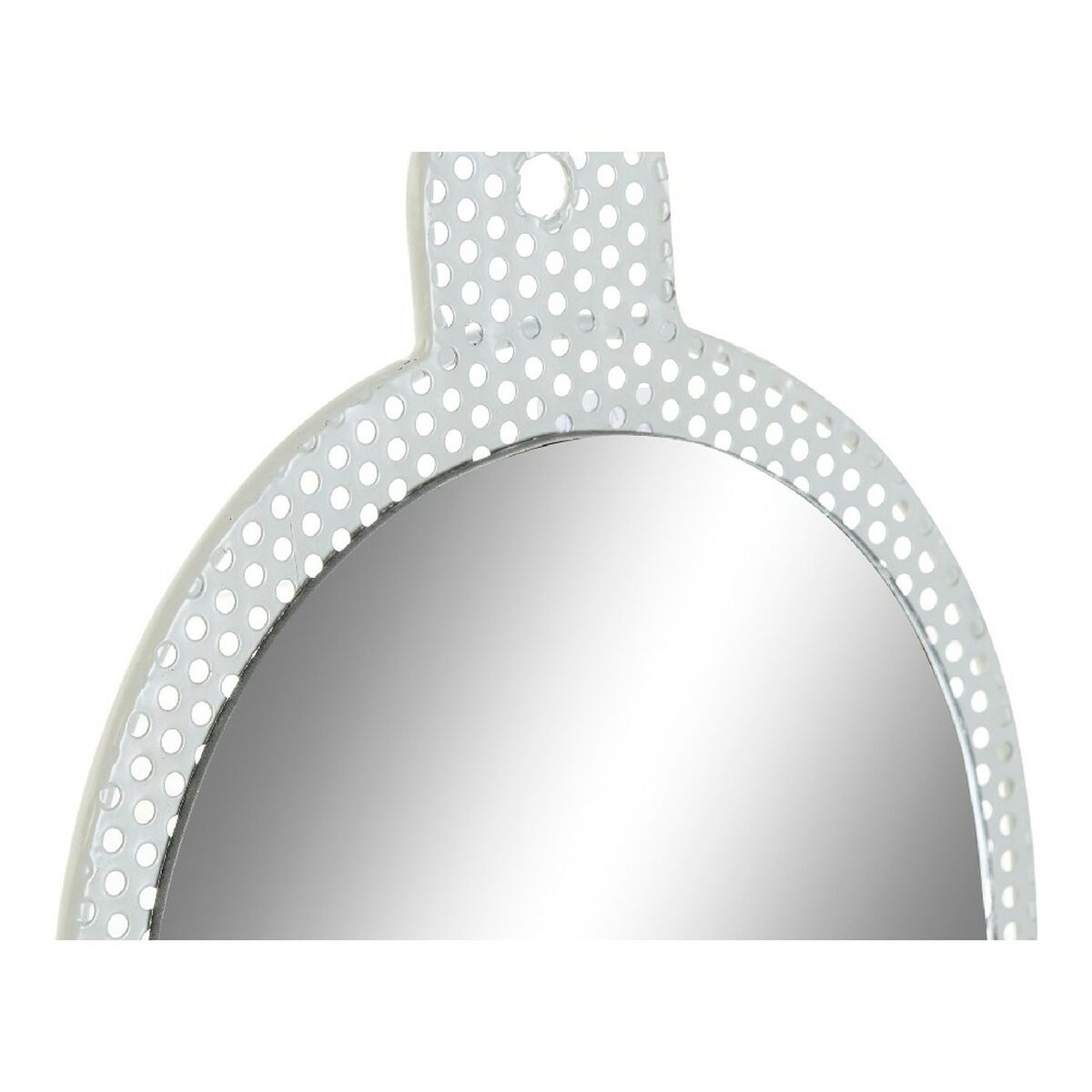 Настенное зеркало DKD Home Decor Белый Розовый Металл Стеклянный 22 x 1,5 x 40 cm (2 штук)-3