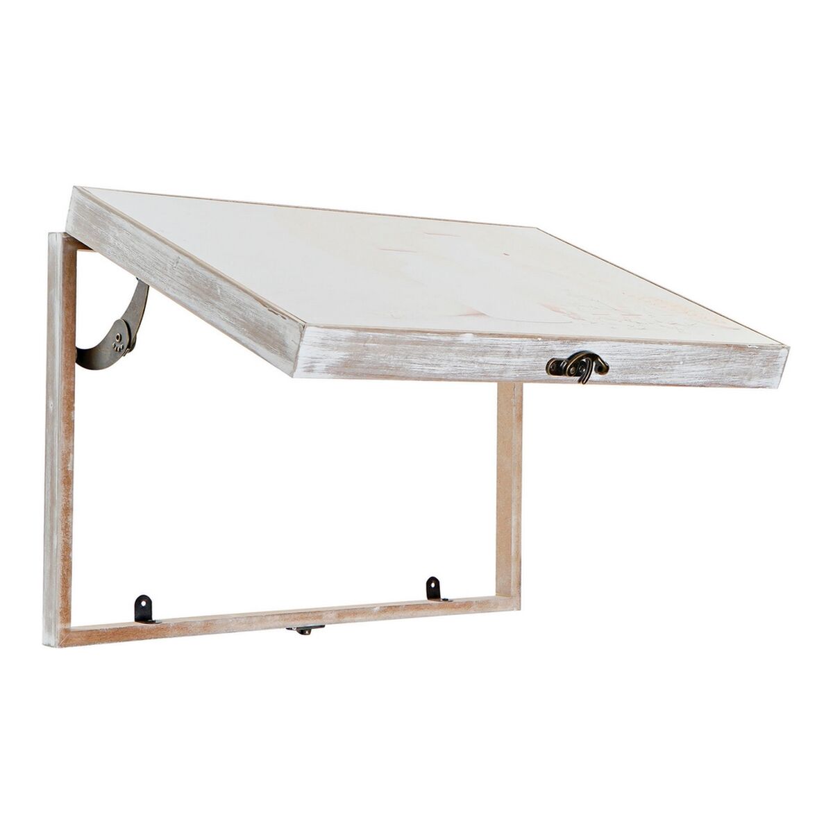 Шкаф для ключей DKD Home Decor 8424001797233 Деревянный Деревянный MDF Бежевый 2 штук 46 x 6 x 32 cm-2