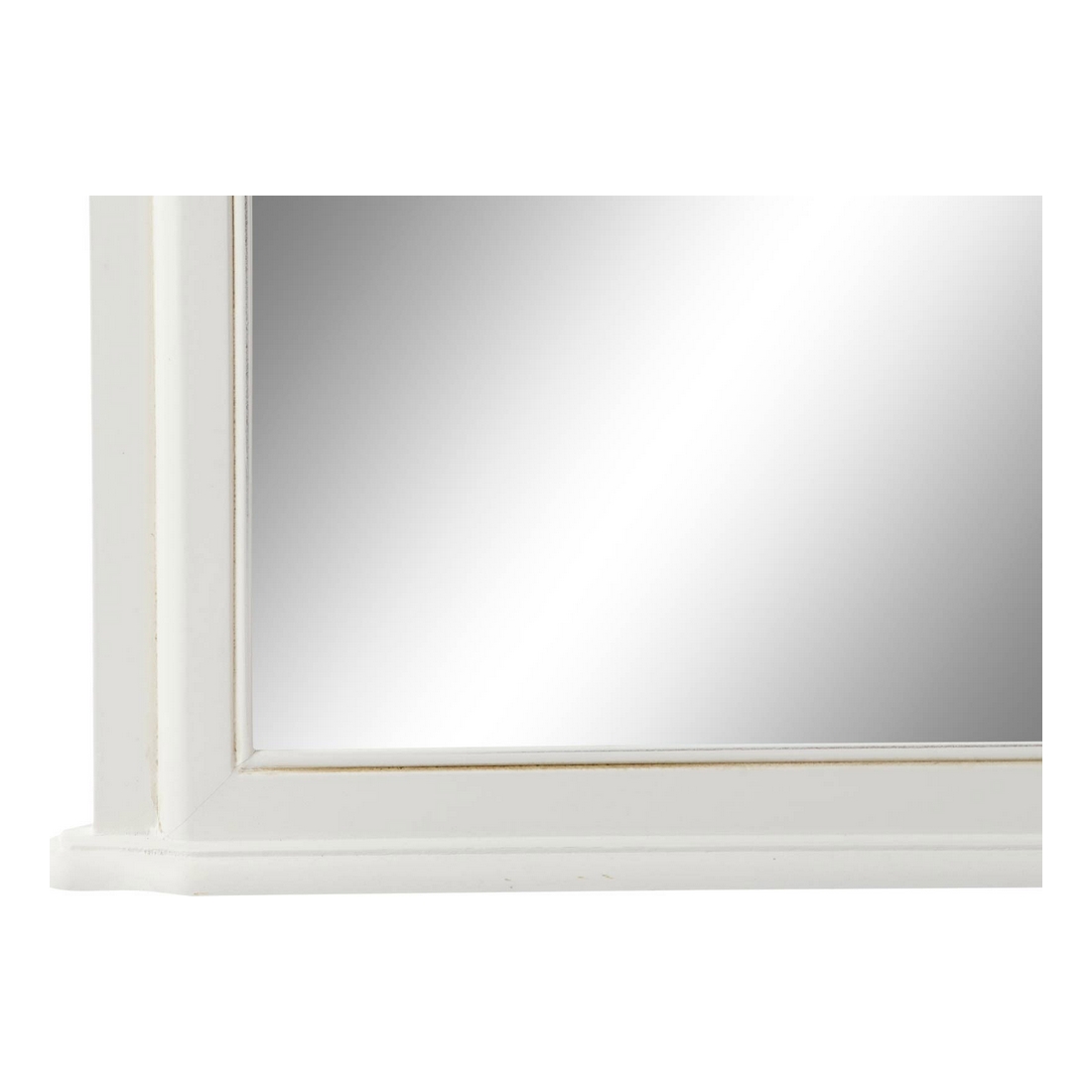 Wall mirror DKD Home Decor 115 x 6 x 66 cm Glass Brown White Romantic-2