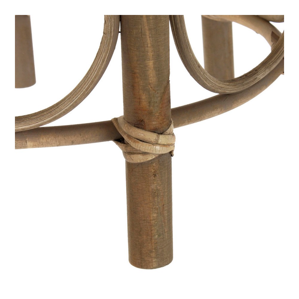 Вспомогательный стол DKD Home Decor 8424001811281 49 x 49 x 55 cm Натуральный-2