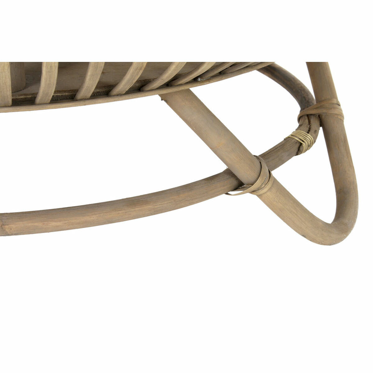 Вспомогательный стол DKD Home Decor 8424001811328 Разноцветный Натуральный 75 x 75 x 39 cm-3