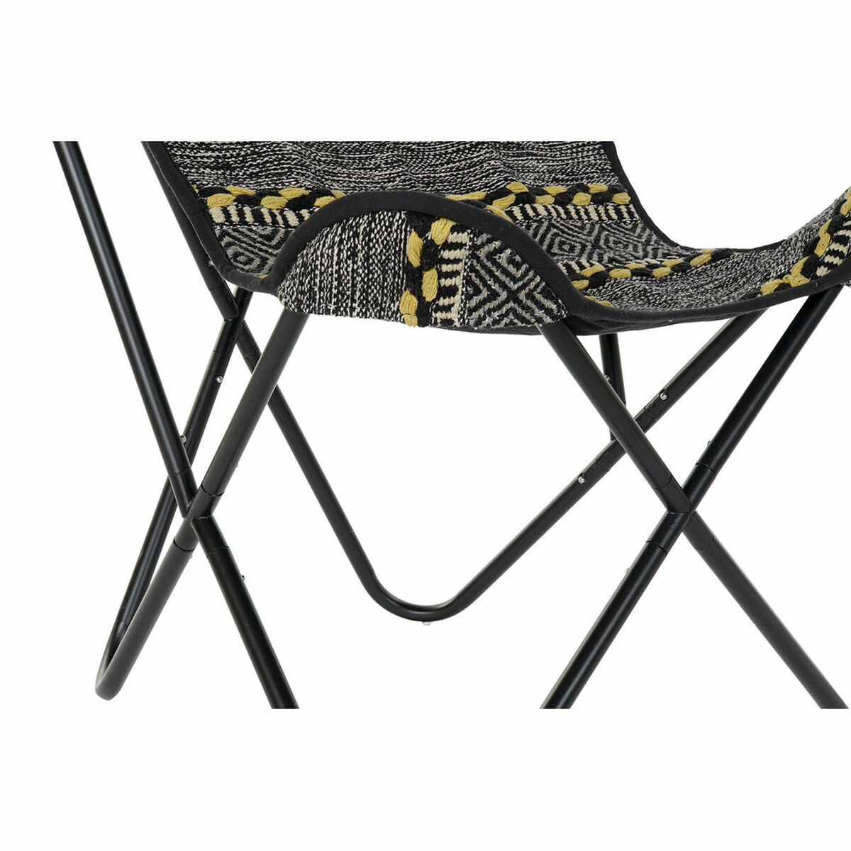Assento DKD Home Decor Amarelo Branco Ferro Colorido 74 x 65 x 90 cm-5