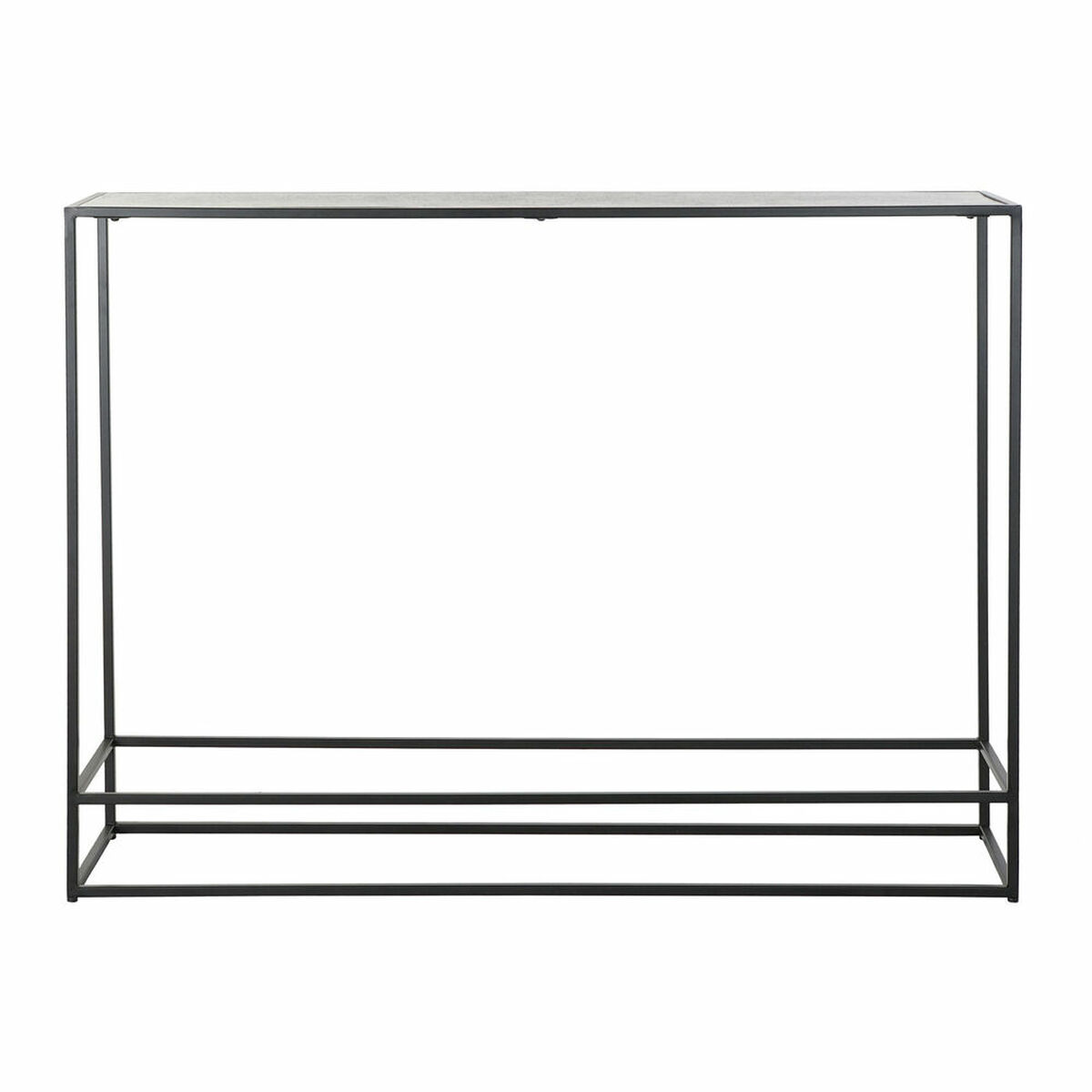 Тумба DKD Home Decor 110 x 25 x 84 cm Чёрный Позолоченный Алюминий Пластик-4