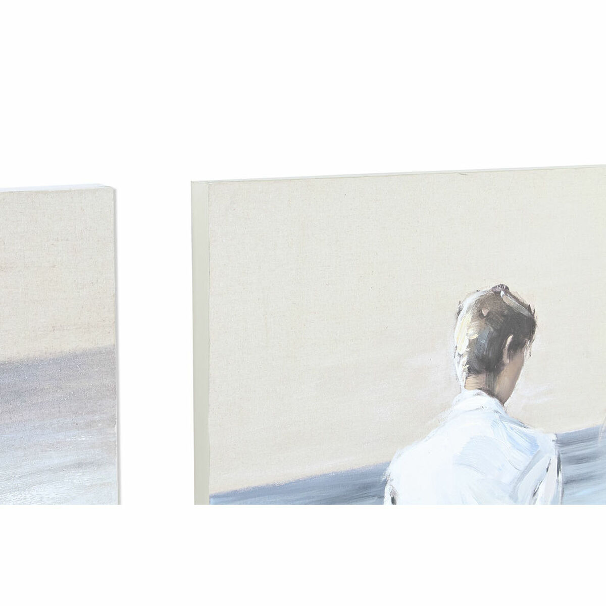 Картина DKD Home Decor 90 x 4 x 120,5 cm 90 x 4 x 120 cm Средиземноморье (2 штук)-2