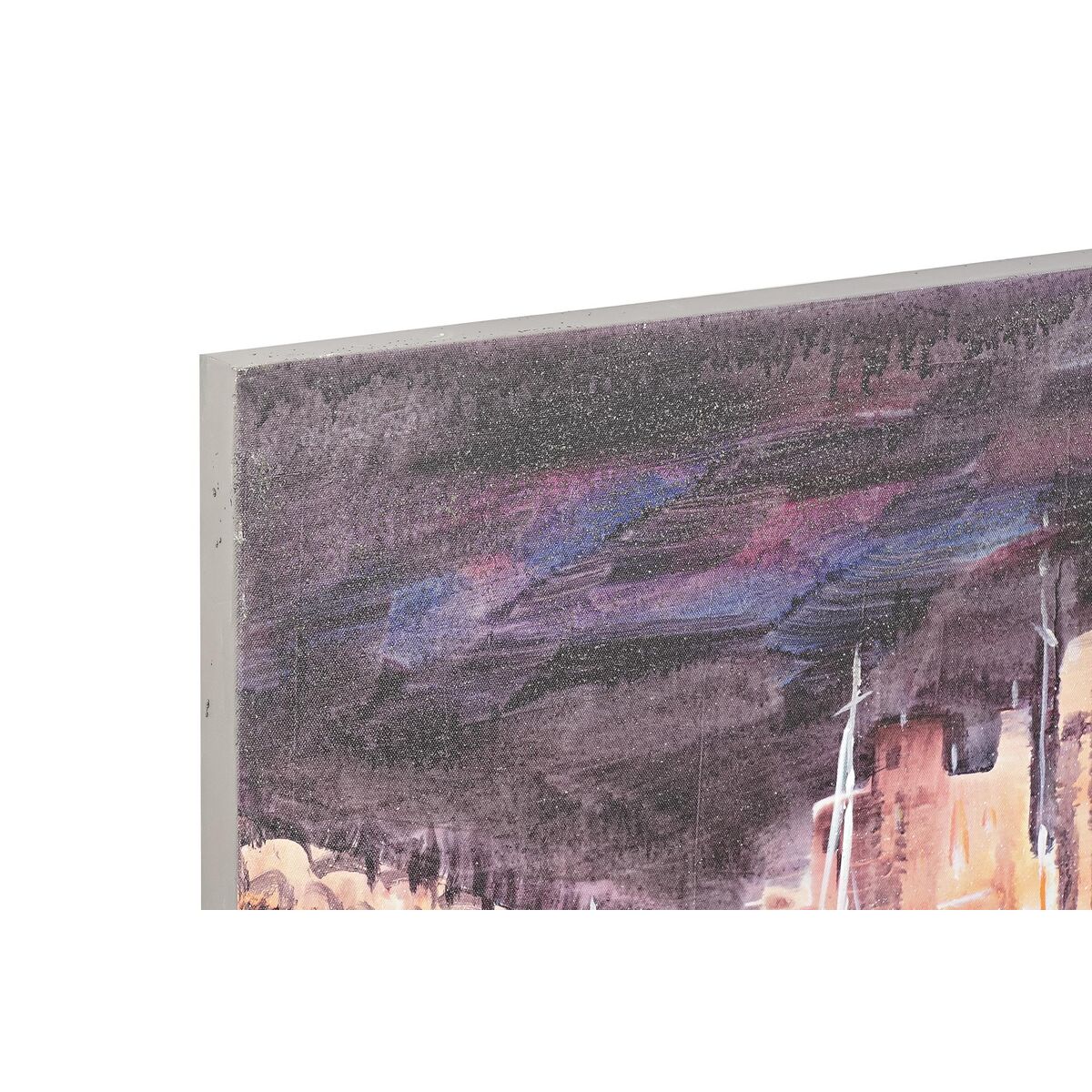 Картина DKD Home Decor Город 80 x 3 x 80 cm Loft (2 штук)-3