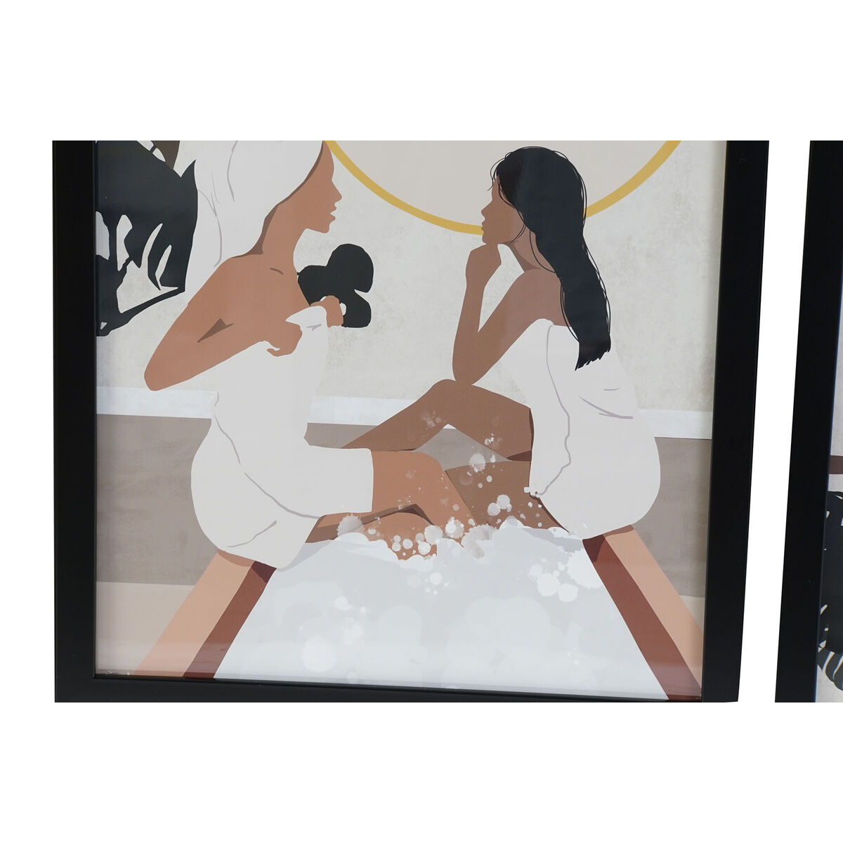 Набор из семи рамок DKD Home Decor женщины (43 x 2 x 63 cm)-2