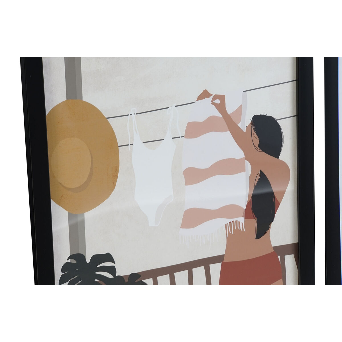 Набор из семи рамок DKD Home Decor женщины (43 x 2 x 63 cm)-3