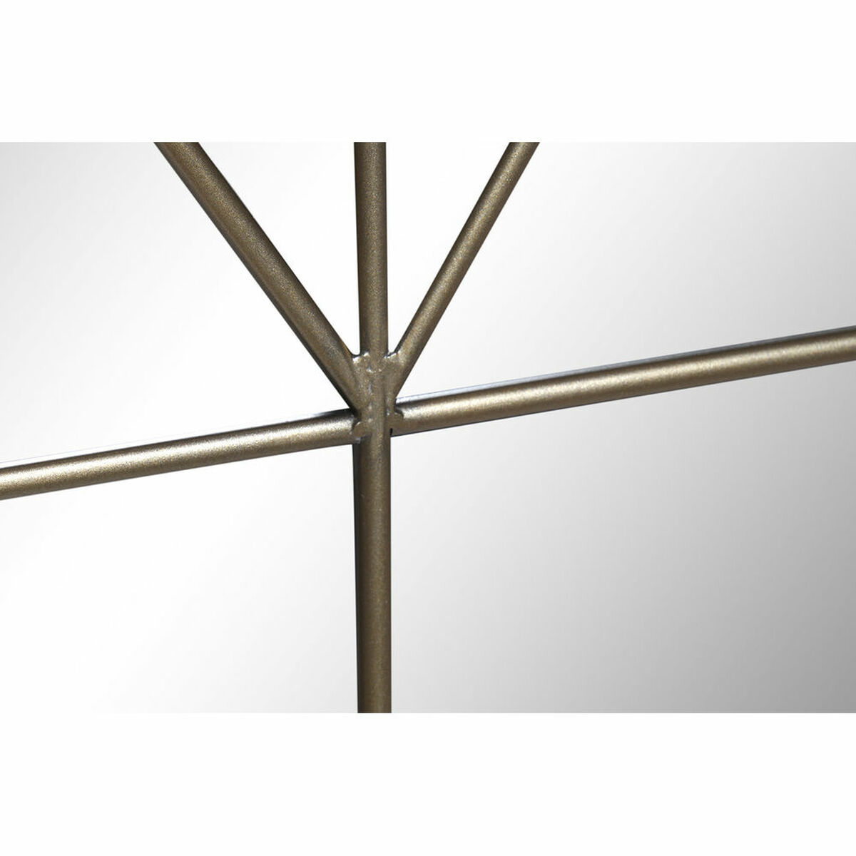 Настенное зеркало DKD Home Decor Позолоченный Металл Зеркало Окно 40,5 x 3 x 109,5 cm-2