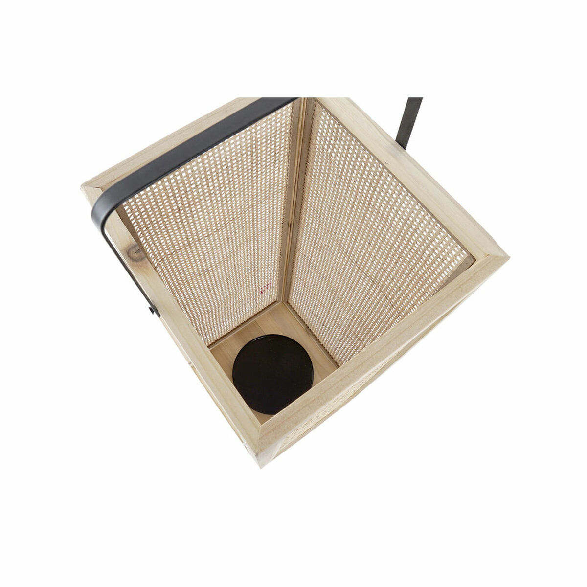 Фонарь DKD Home Decor LD-181413 20,5 x 21,3 x 61 cm Натуральный Чёрный-3