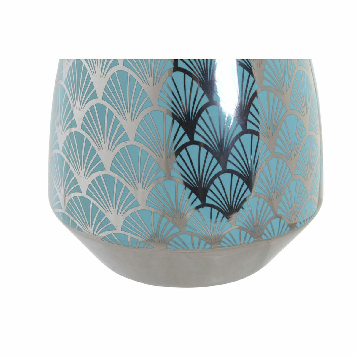 Кувшин DKD Home Decor бирюзовый Фарфор Восточный (18 x 18 x 24 cm)-2