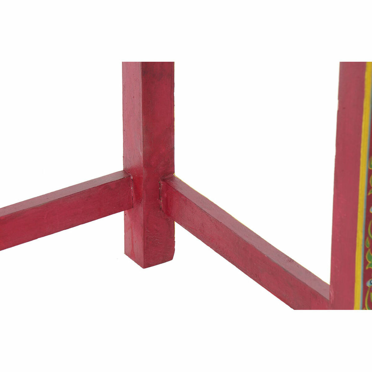 Консоль DKD Home Decor Разноцветный Акрил Деревянный Древесина манго Зеркало 117 x 40 x 76 cm-2