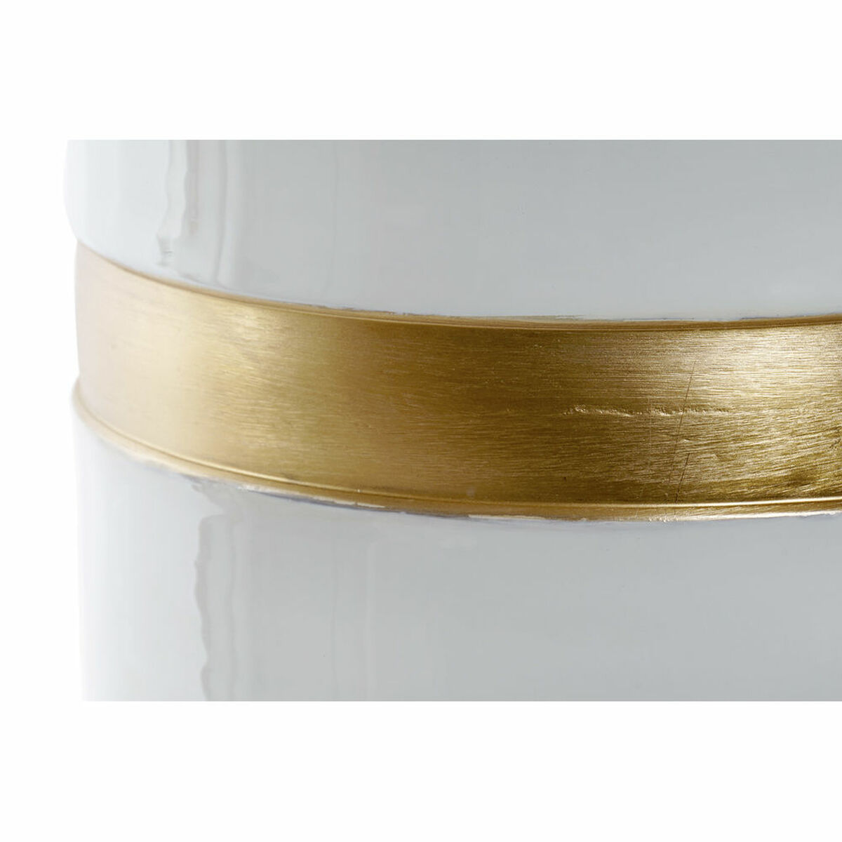 Табурет DKD Home Decor Алюминий Позолоченный Небесный синий (29 x 29 x 26 cm)-2